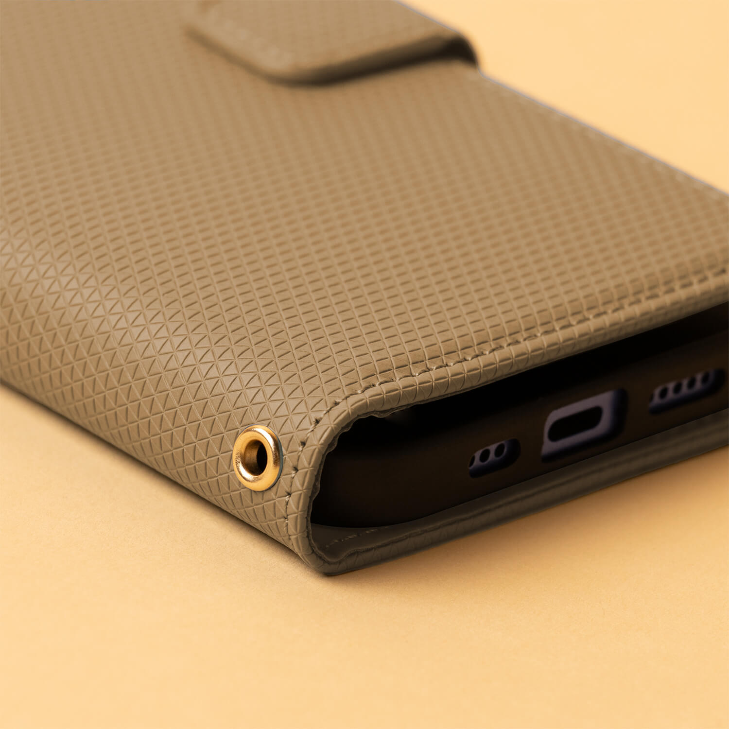 holes for attaching a lanyard